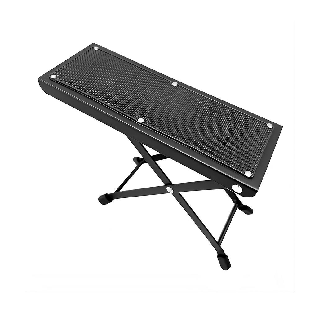 Descansa Pie Para Guitarrista Klingt Klt 001 Drun Stools Color Negro Portátil