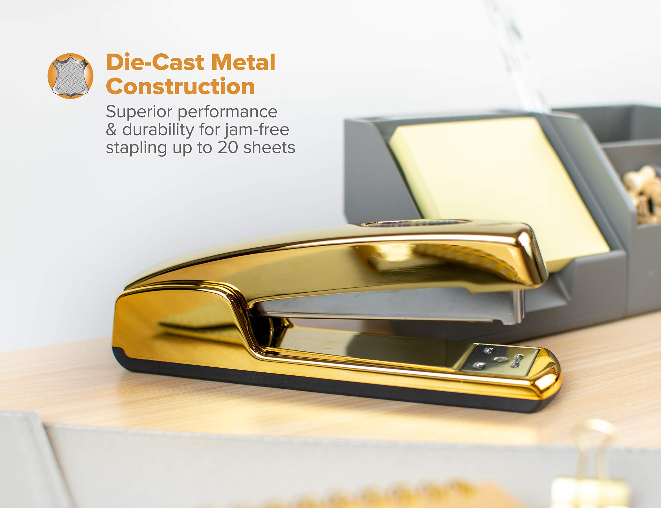Foto 3 pulgar | Grapadora Bostitch Office Professional Metal Executive, Color Dorado - Venta Internacional.