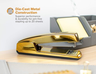 Foto 2 | Grapadora Bostitch Office Professional Metal Executive, Color Dorado - Venta Internacional.