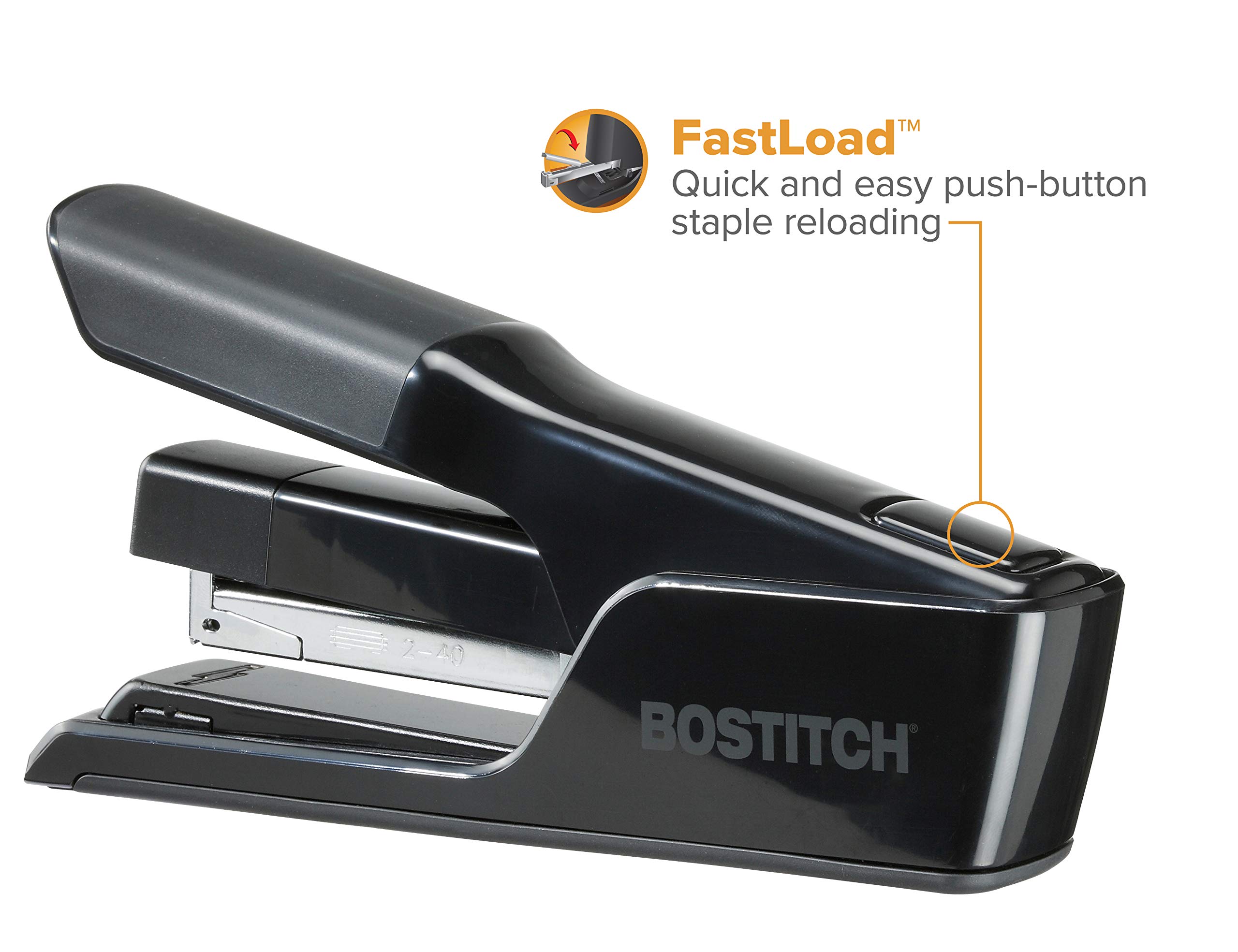 Foto 5 pulgar | Grapadora Bostitch Office Ez Squeeze Para 40 Hojas, Cierre Plano, Color Negro - Venta Internacional.