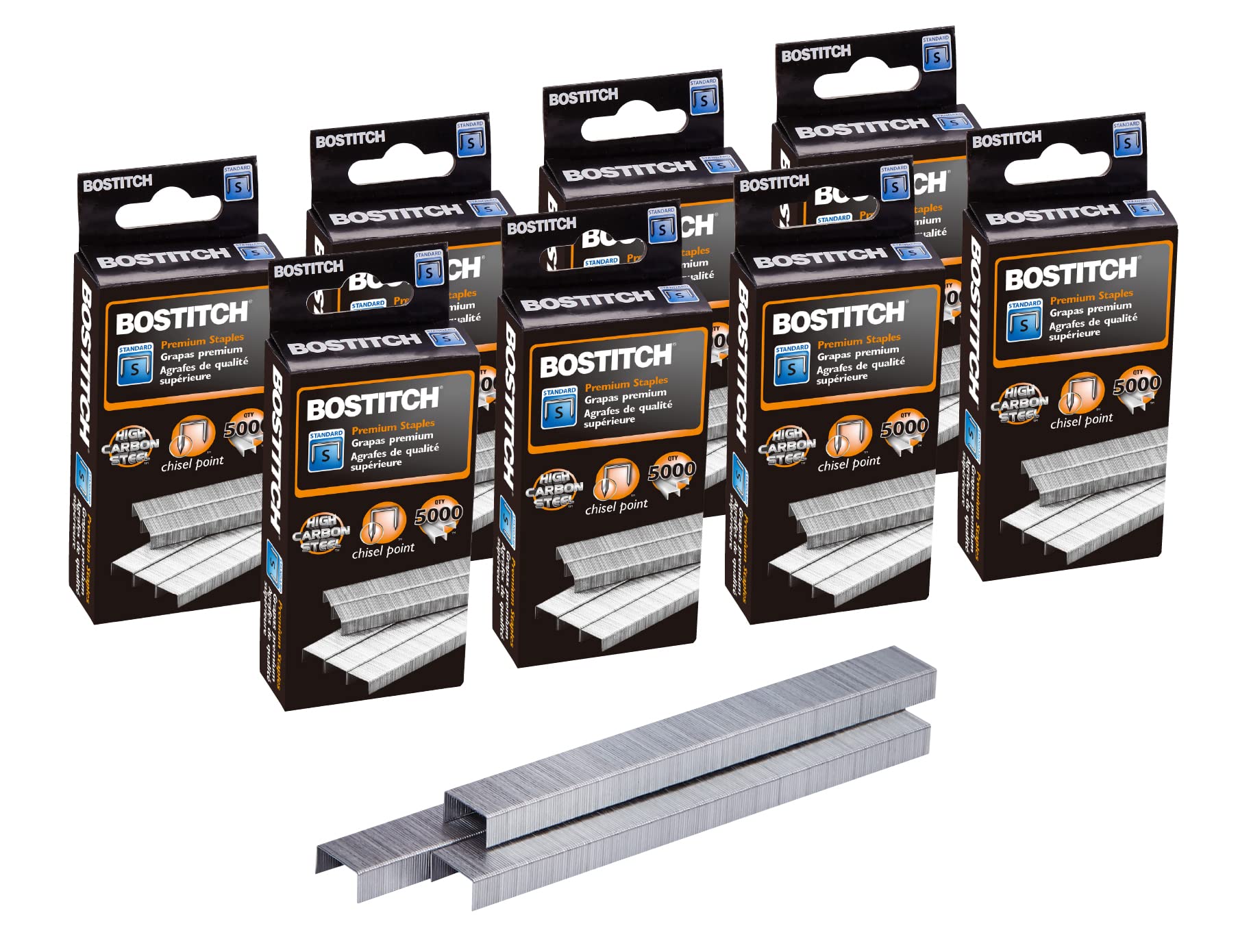 Foto 2 pulgar | Staples Bostitch Office Standard 1/4 De Longitud 5000 Por Caja, Paquete De 8 - Venta Internacional.