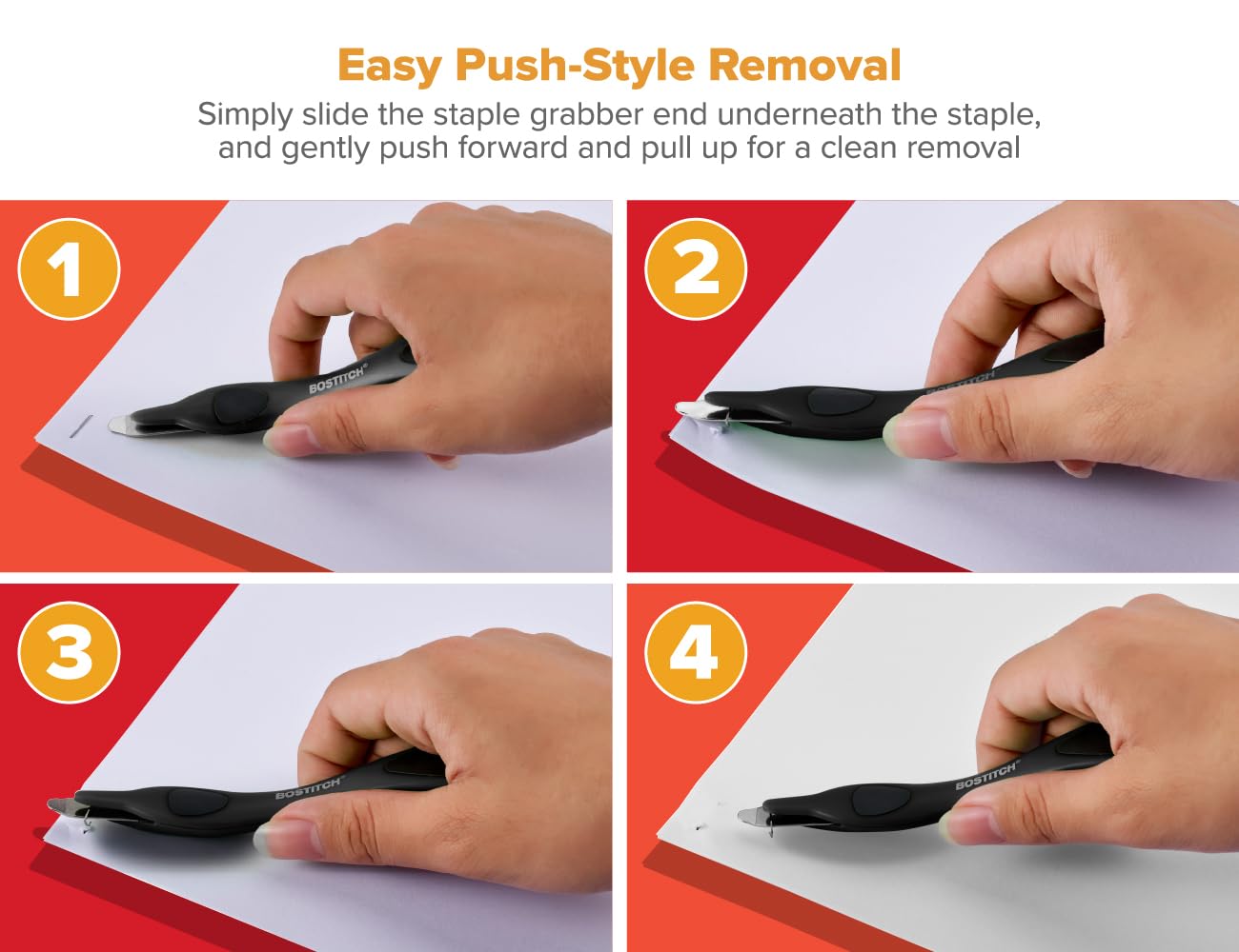 Foto 4 pulgar | Removedor De Grapas Magnético Bostitch Office Professional, Paquete De 3 - Venta Internacional.