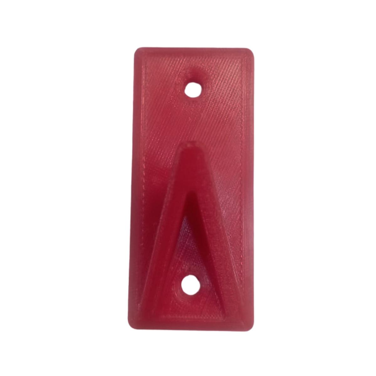 Ganchos De Pared Para Bolsas  3d Art Mxgrx-012 10 Piezas Red