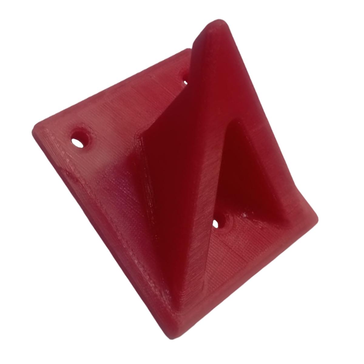 Foto 4 pulgar | Ganchos de Pared para Oficinas  3d Art Mxgrx-016 4 Piezas Red