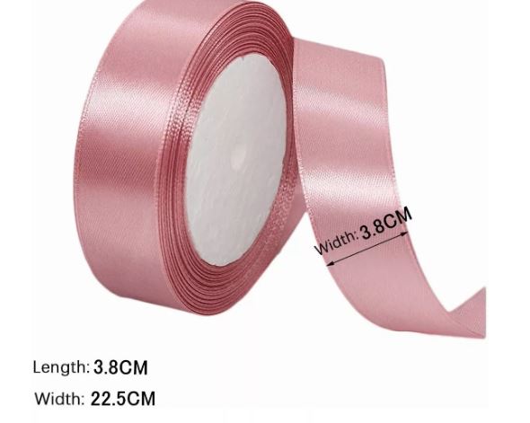 Foto 3 | Rollos de Listón Wünd Rosa 2 Piezas de 45 M