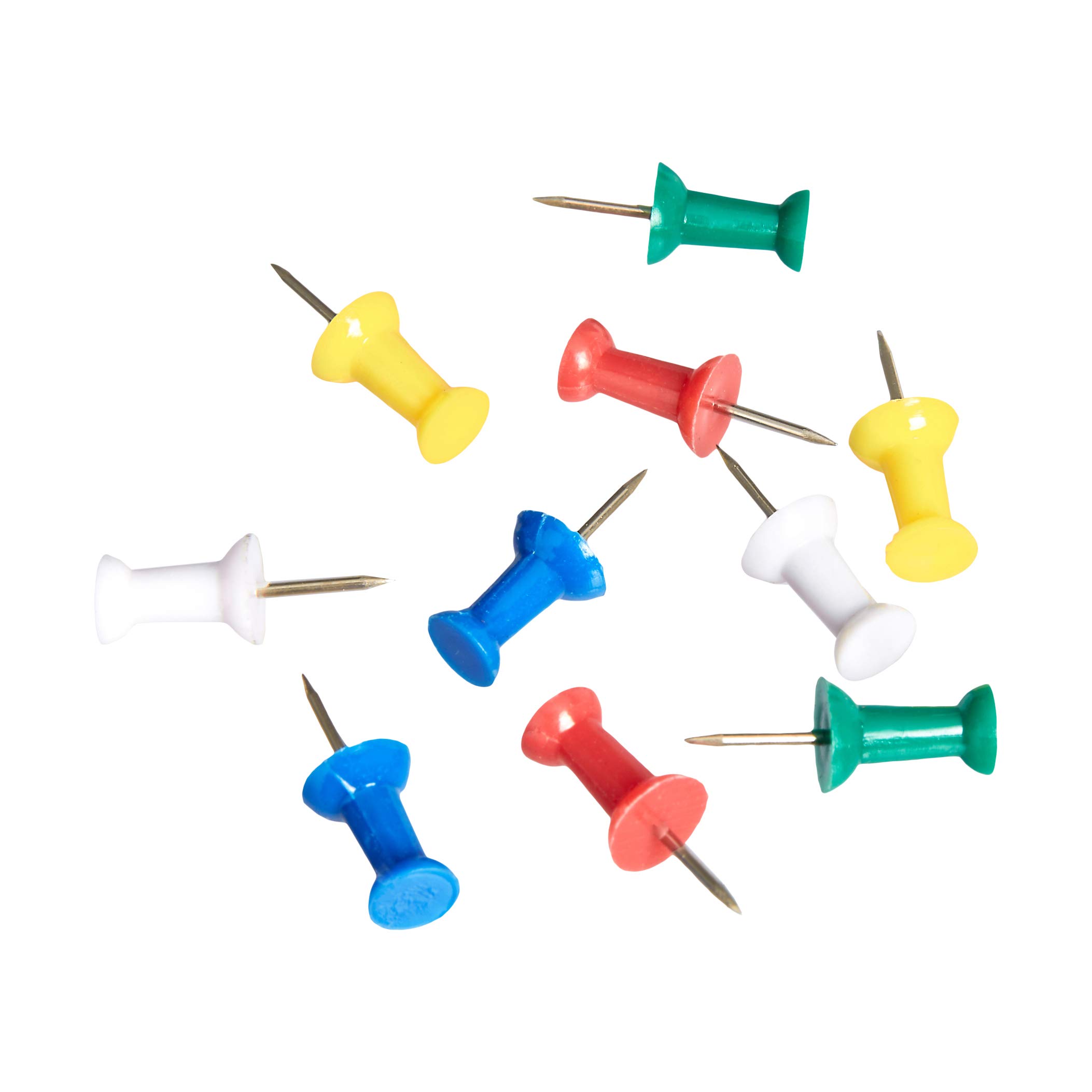 Chinchetas Amazon Basics 1 Paquete de 200 Piezas Varios Colores - Venta Internacional