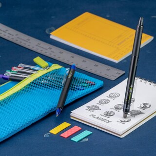 Foto 7 | Bolígrafos De Tinta De Gel Pilot Frixion Synergy Clicker 0,5 Mm, Paquete De 3 - Venta Internacional.