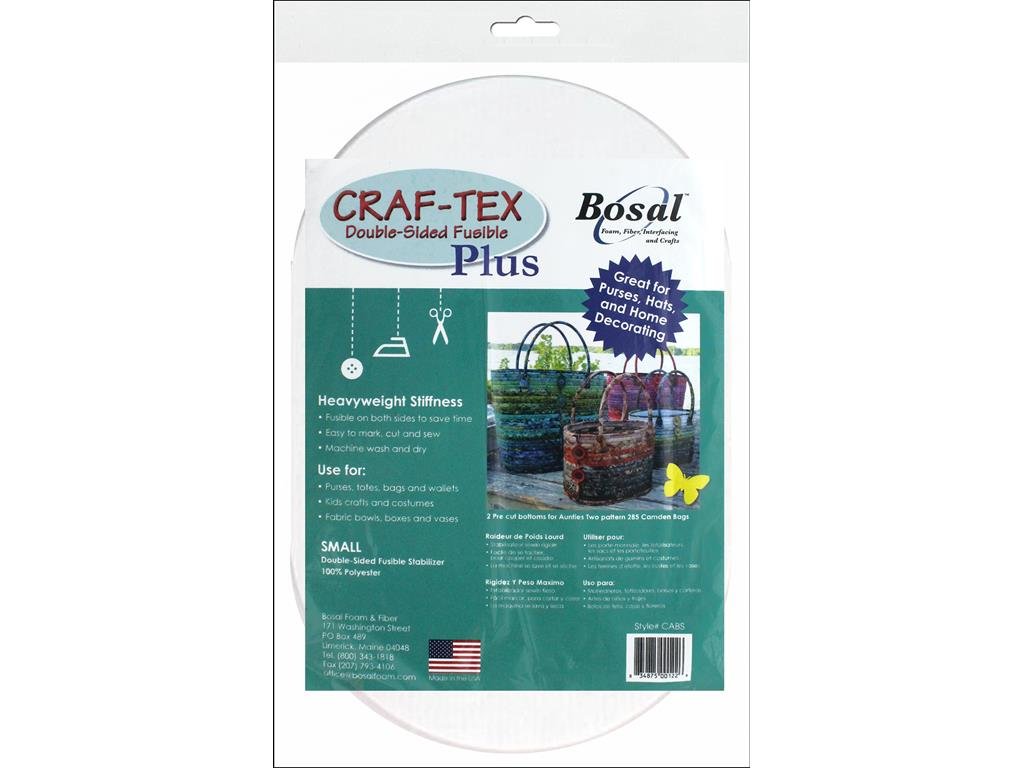 Foto 2 pulgar | Bosal Craf-tex Pequeño Ovalado Fusible De Doble Cara, 2 Piezas - Venta Internacional.