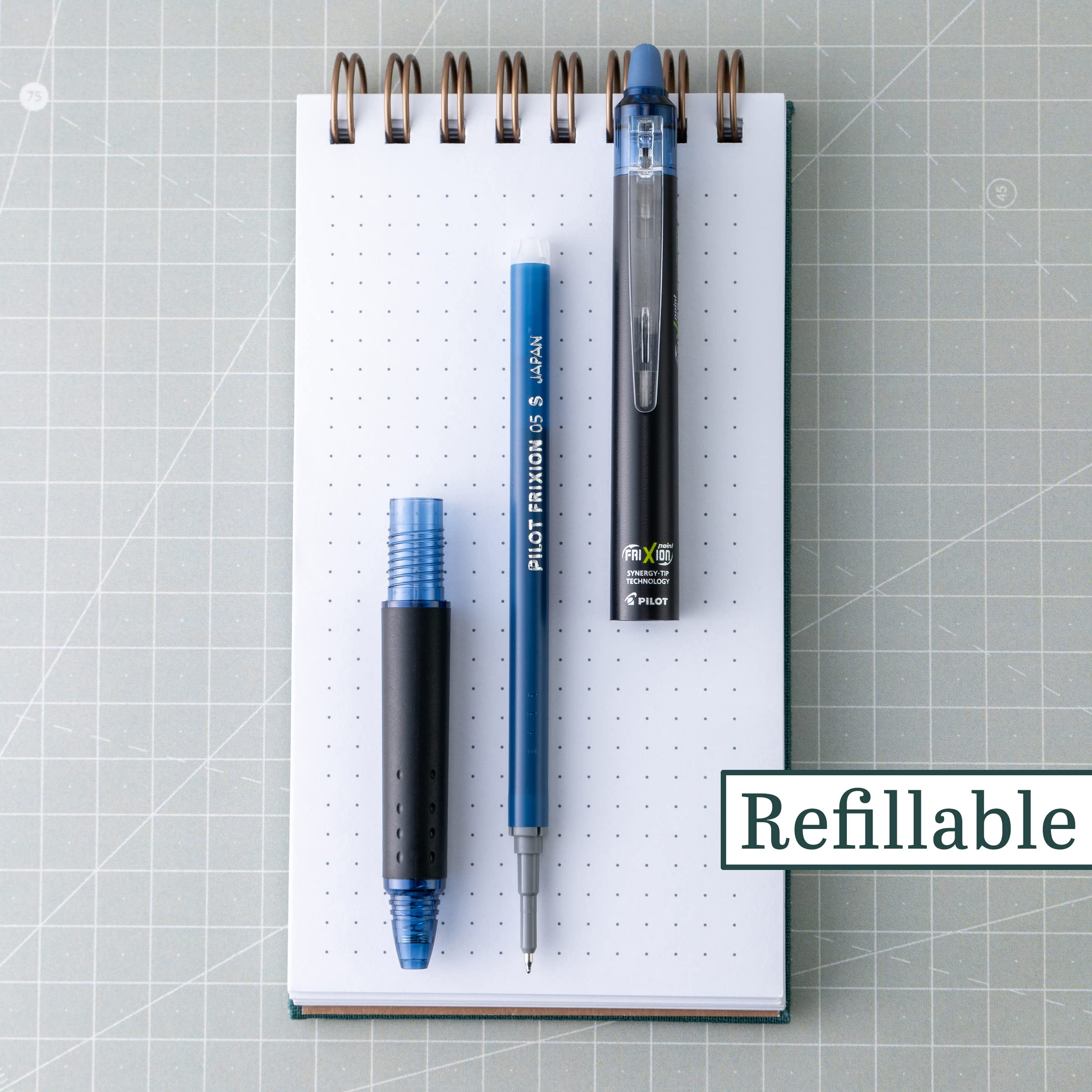 Foto 2 | Bolígrafos De Tinta De Gel Pilot Frixion Synergy Clicker 0,5 Mm, Paquete De 12 - Venta Internacional.