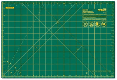 Foto 3 | Alfombrilla Giratoria Olfa 9880 Rm-cg, 30 Cm X 45 Cm, Autorreparable, Verde - Venta Internacional.