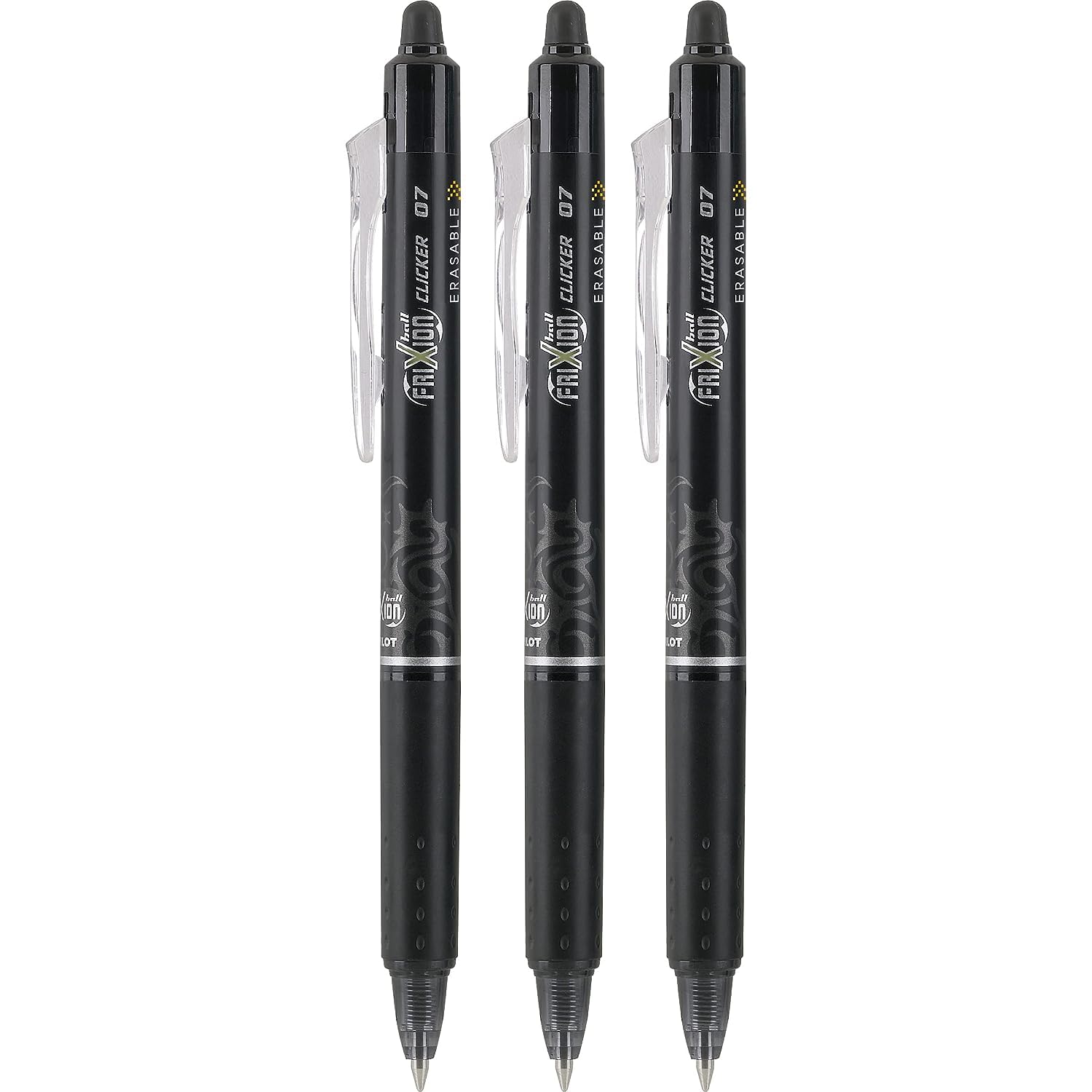 Foto 3 pulgar | Bolígrafos De Tinta De Gel Pilot Frixion Clicker Borrables Negros (paquete De 6) - Venta Internacional.