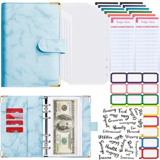 Foto 1 | Carpeta Planificadora A6 Cuaderno Agenda Organizador De Bolsillo Azul