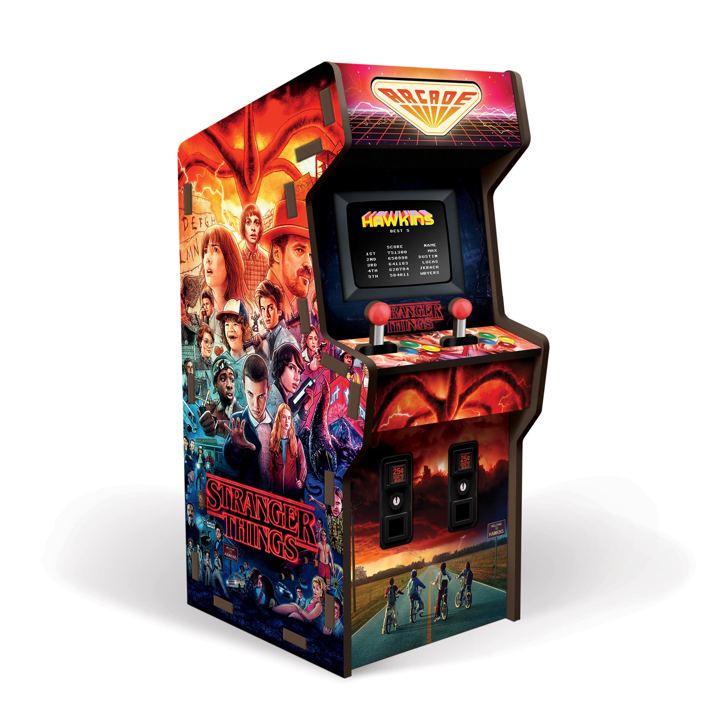 Portalápices de Escritorio Arcade Genuine Fred Stranger Things Multicolor - Venta Internacional