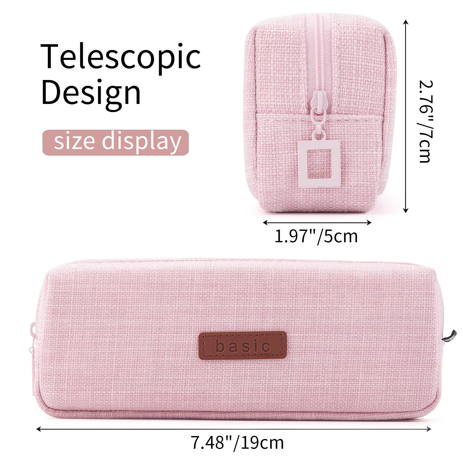 Foto 5 pulgar | Estuche para Lápices Angoobaby Rosa - Venta Internacional