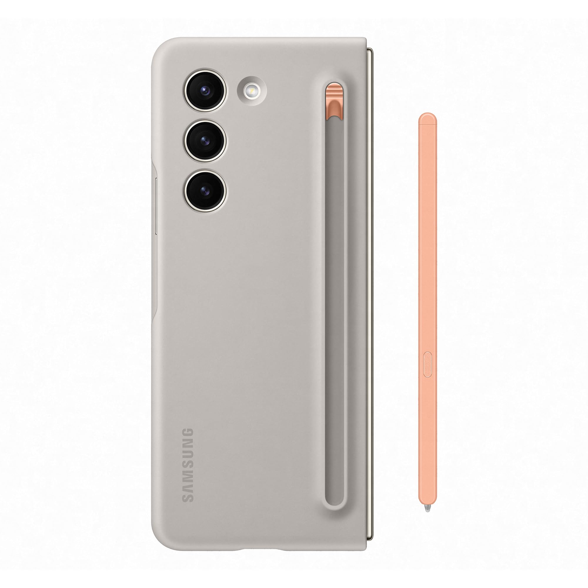 Foto 2 pulgar | Funda Slim S Pen Para Samsung Galaxy Official Z Fold5 Sand - Venta Internacional.