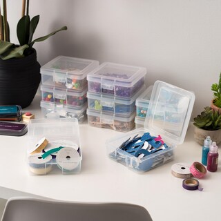 Foto 5 | Estuche Para Lápices Iris Usa De Plástico De Gran Capacidad, Paquete De 10 Unidades, Transparente - Venta Internaciona