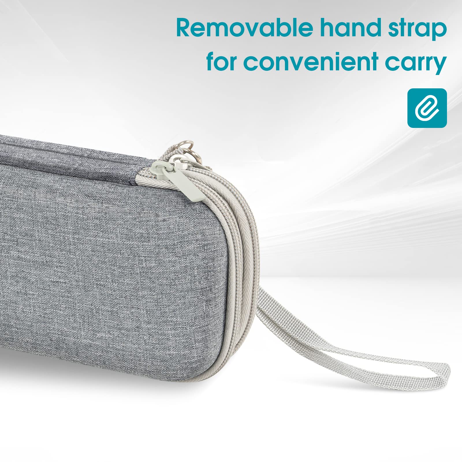 Foto 5 pulgar | Estuche Para Lápices Procase De 2 Capas De Eva Con Cierre, Color Gris - Venta Internacional.