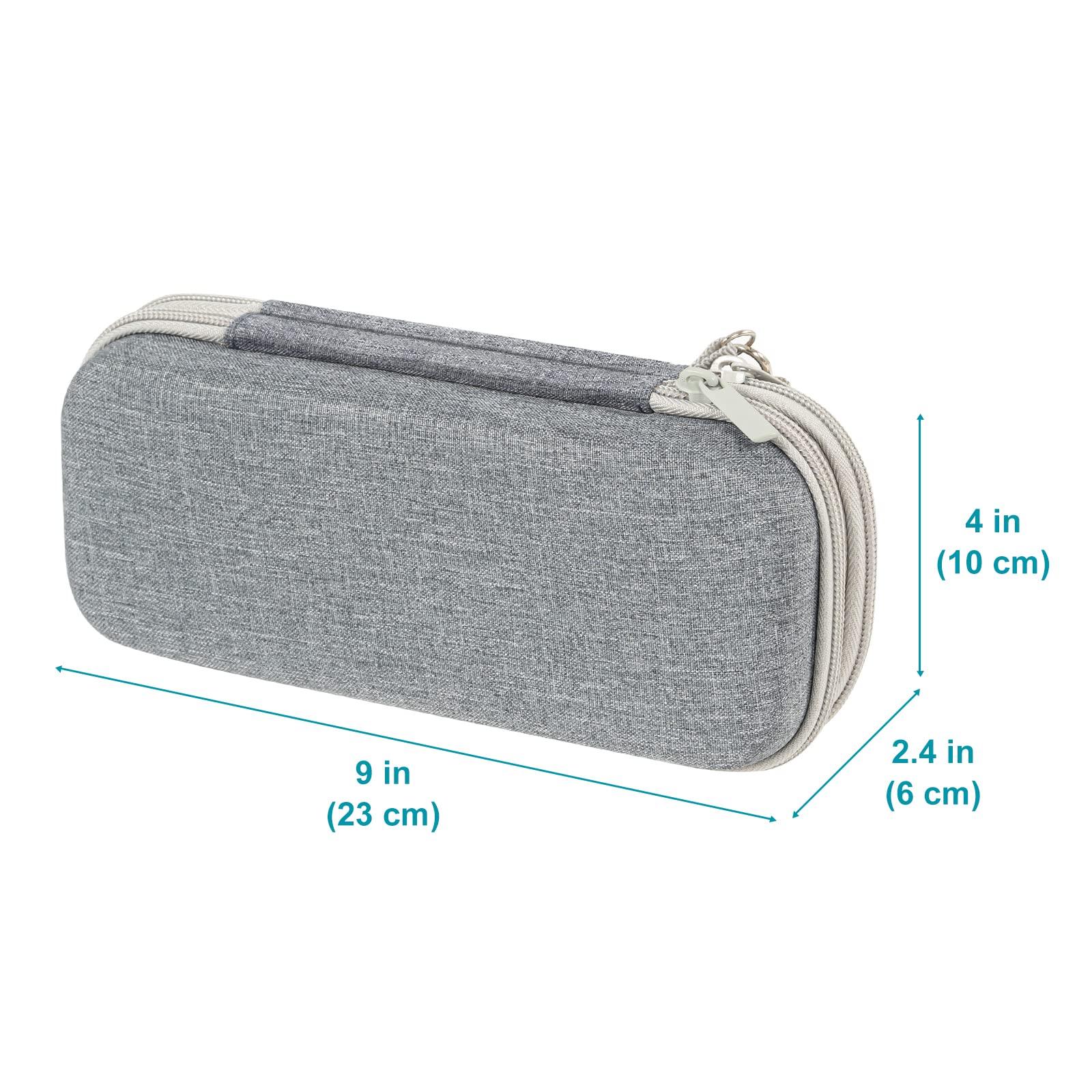 Foto 7 pulgar | Estuche Para Lápices Procase De 2 Capas De Eva Con Cierre, Color Gris - Venta Internacional.