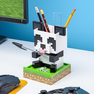 Foto 2 | Organizador De Escritorio Paladone Minecraft Panda Con Bandeja Para Abalorios - Venta Internacional.