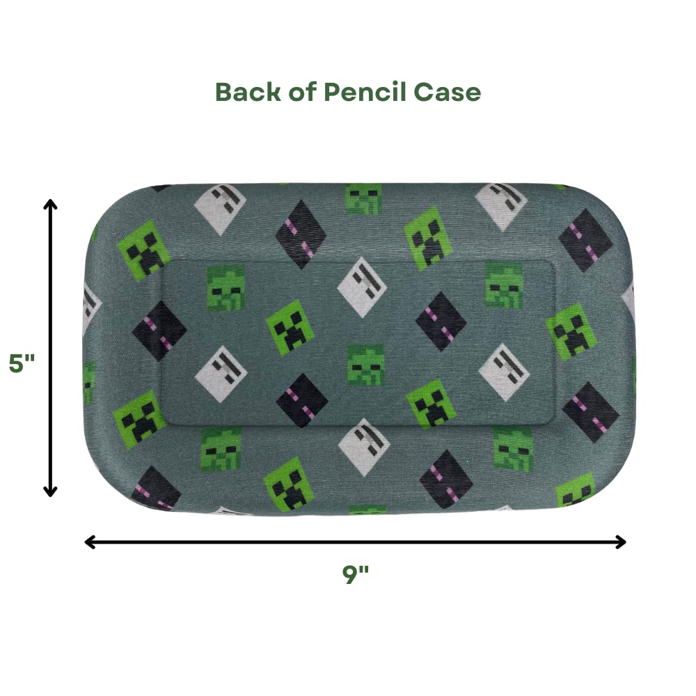 Foto 5 pulgar | Set De Estuches Para Lápices Con Diseños Innovadores De Minecraft Con Pegatinas Para Niños - Venta Internacional.