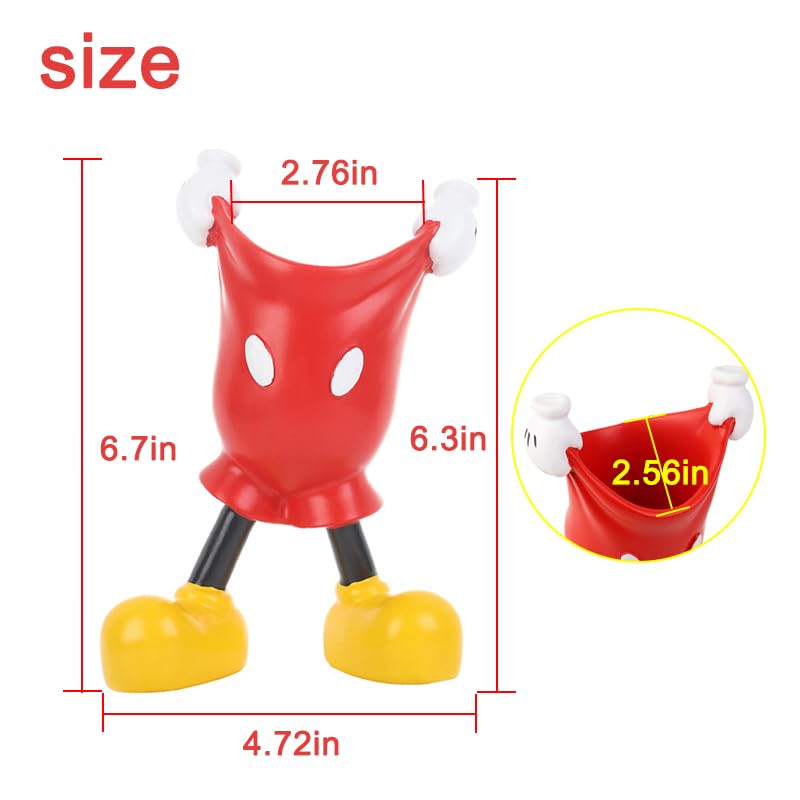 Foto 4 pulgar | Soporte Para Brochas De Maquillaje Hannahcos Cartoon Star Resin - Venta Internacional.
