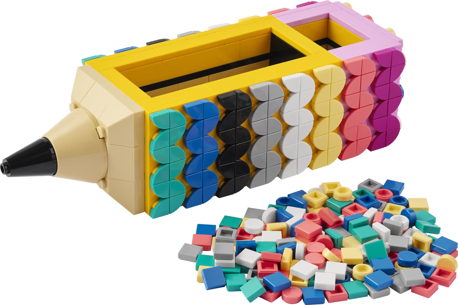 Set Promocional De Portalápices Lego Dots 40561 Con 108 Piezas - Venta Internacional.