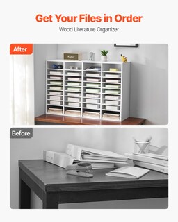 Foto 2 | Organizador Vevor Blanco-Venta Internacional