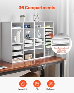 Foto 4 | Organizador Vevor Blanco-Venta Internacional