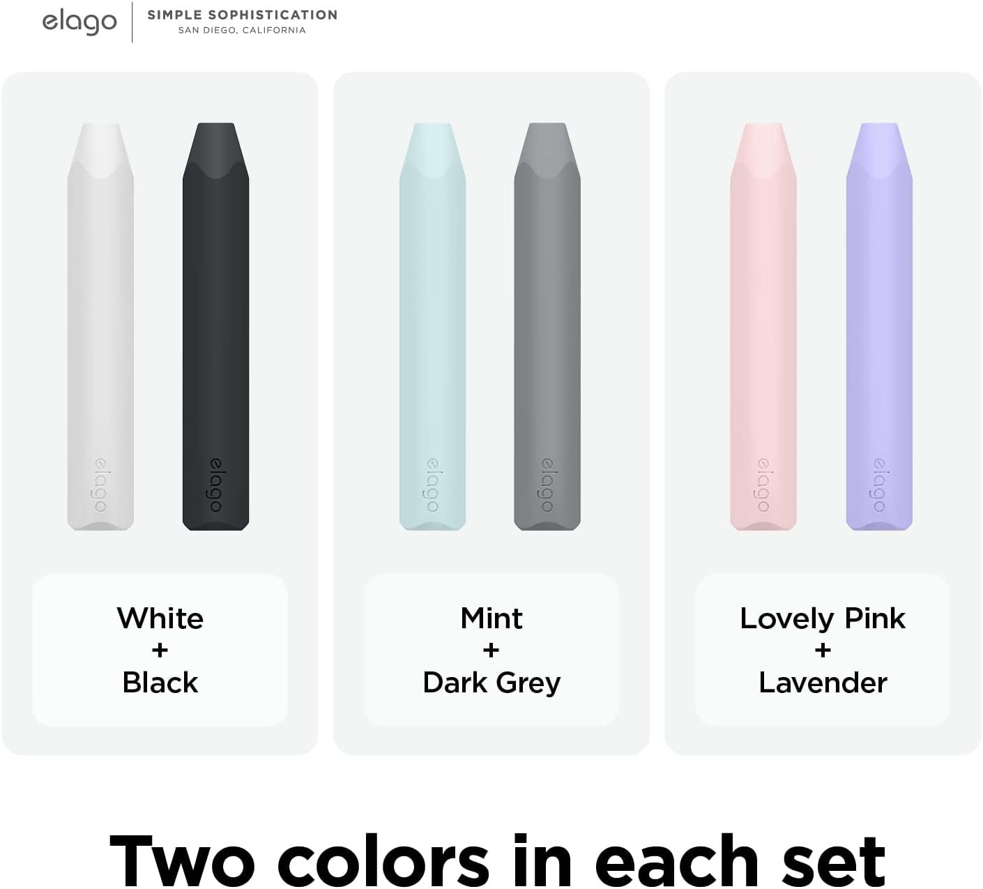 Foto 8 pulgar | Funda Porta-lápiz Elago Para Apple Pencil 1st & 2nd G - Venta Internacional.