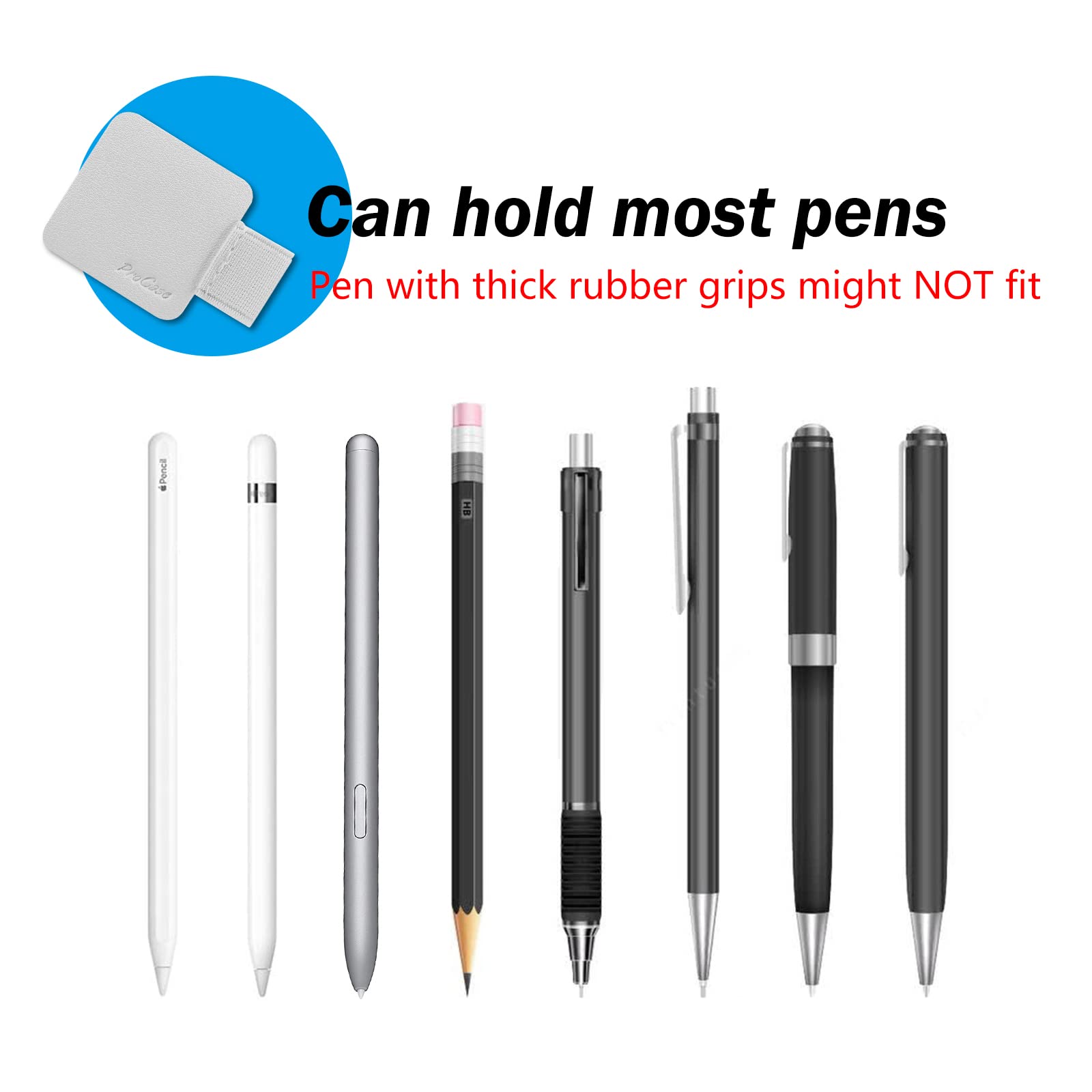 Foto 4 | Portalápices Procase Con Forma De Lazo Para Cuadernos Y Diarios (paquete De 5) - Venta Internacional.