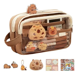 Foto 1 | Estuche Aesthetic Lapicera Capibara Pencil Case Papeleria