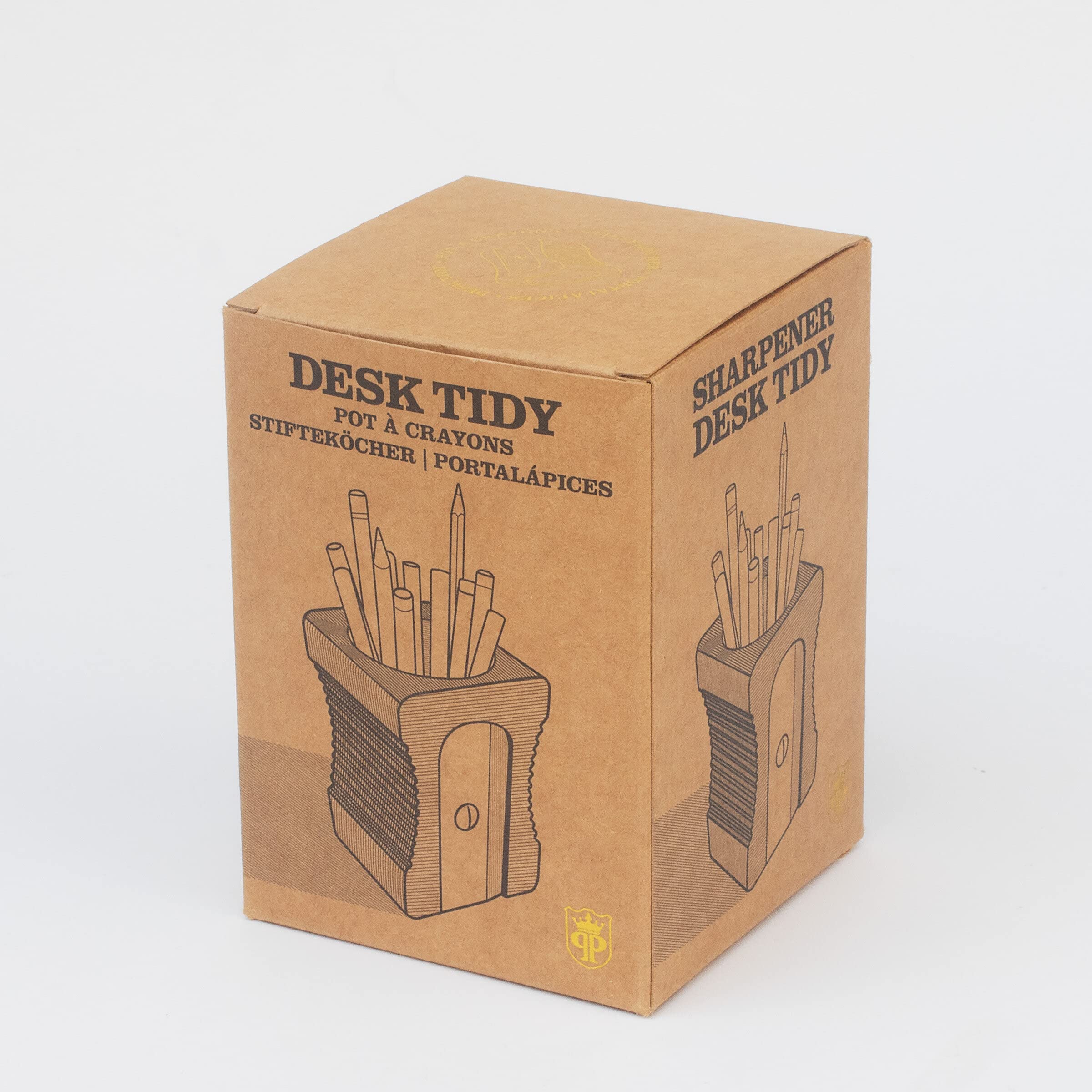 Foto 7 pulgar | Soporte Para Bolígrafos Suck Uk  Sacapuntas De Madera  Lámpara De Escritorio - Venta Internacional.