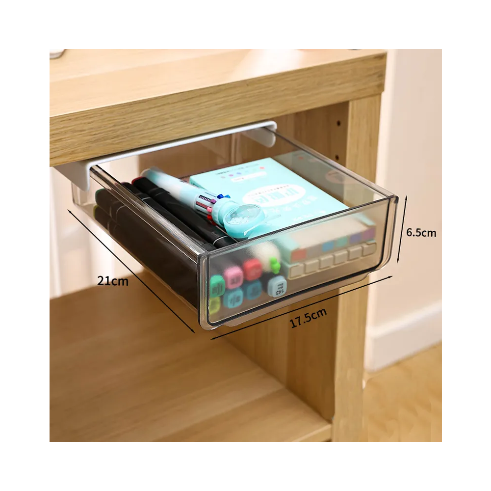Foto 2 | Cajas De Plastico Belug Almacenamiento Estilo Cajonera Debajo Blanco Gris