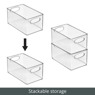 Foto 4 | Papelera Organizadora De Almacenamiento Mdesign Ligne Collection Paquete De 4 - Venta Internacional.