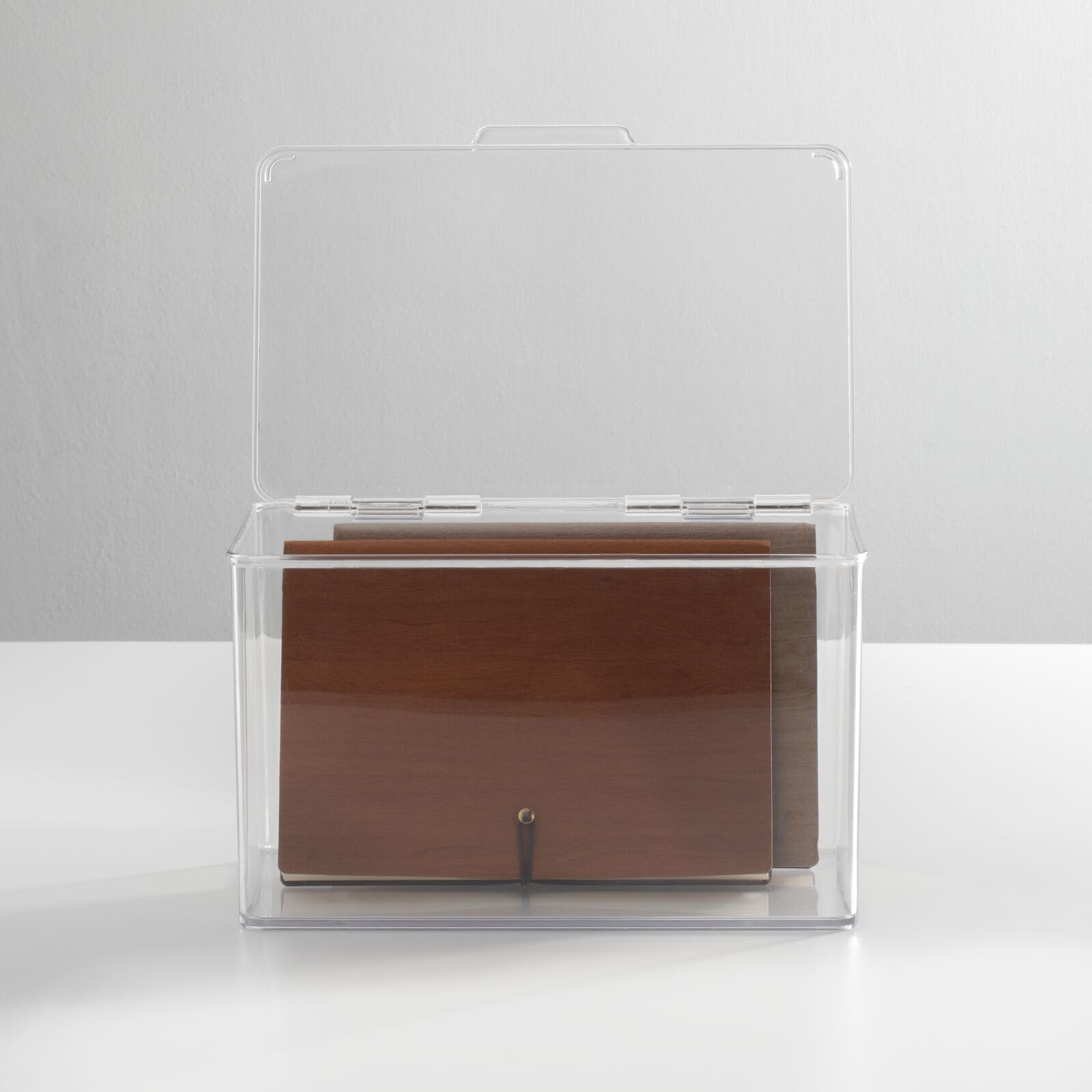 Foto 3 pulgar | Caja Organizadora De Almacenamiento Mdesign Lumiere Collection  Transparente - Venta Internacional.