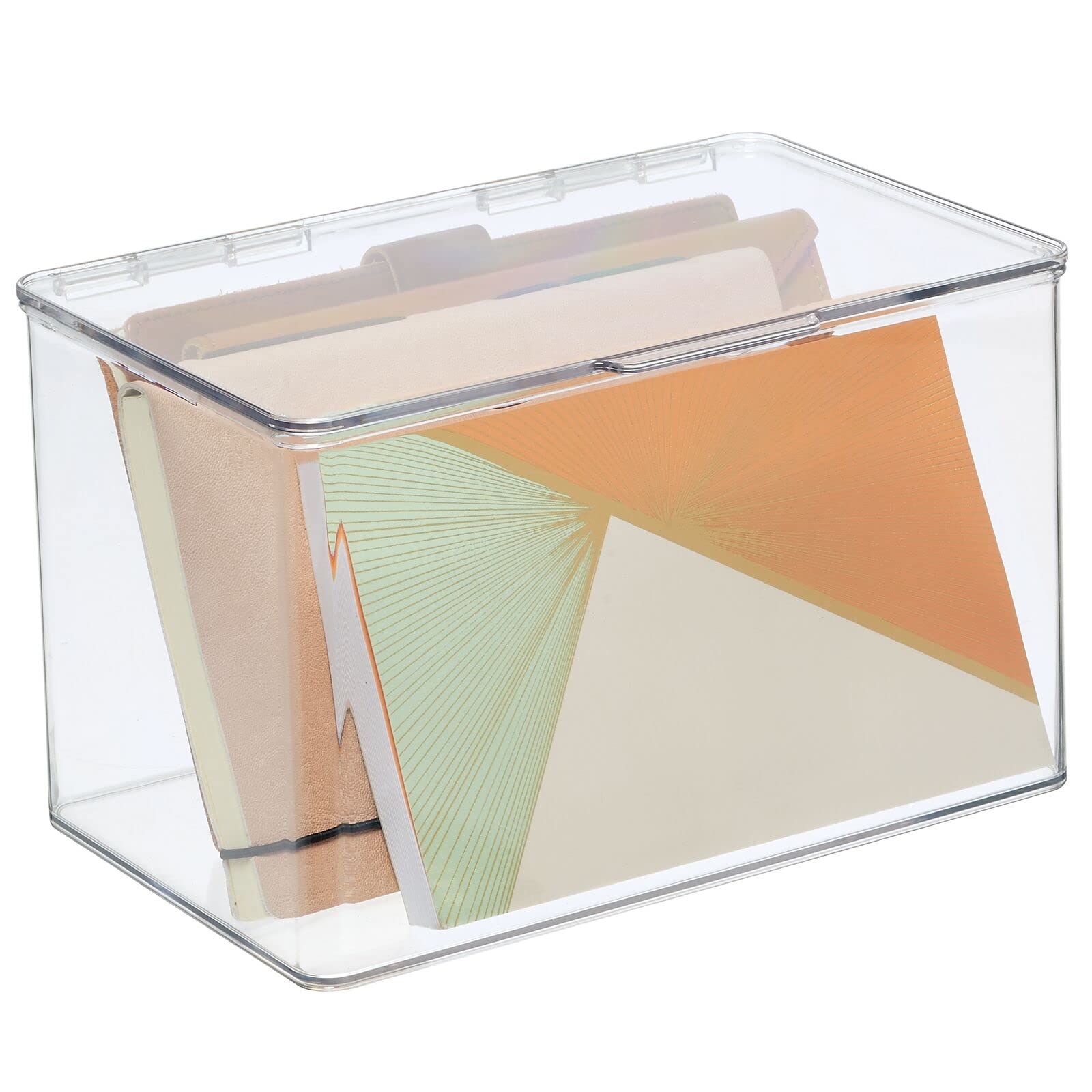 Foto 8 pulgar | Caja Organizadora De Almacenamiento Mdesign Lumiere Collection  Transparente - Venta Internacional.