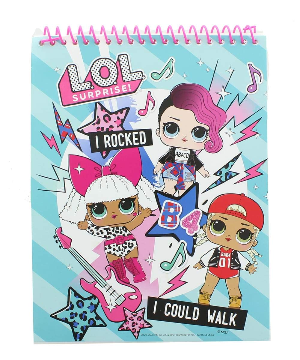 Foto 4 | Set De Papelería L.o.l. Surprise! 10 Unidades Con Bolsa  Goma De Borrar  Iluminadores  Lápiz Y Regla - Venta Intern
