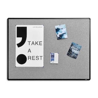 Foto 1 | Tela Para Tablón De Anuncios Staples St61264, 120 Cm X 90 Cm, Color Negro - Venta Internacional.