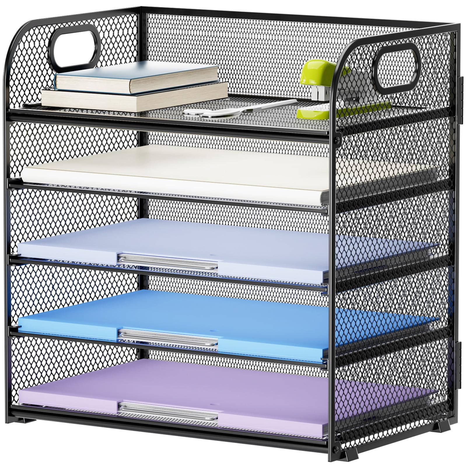 Foto 2 pulgar | Organizador de Papel Marbrasse Negro  5 Niveles - Venta Internacional