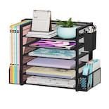 Organizador De Archivos De Escritorio Simple Trending De 6 Niveles Con Soporte Para Archivos - Venta Internacional.