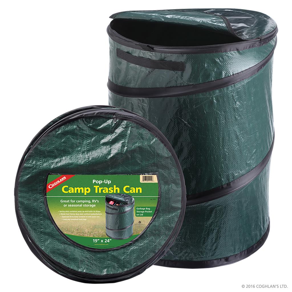 Foto 1 | Contenedor de Basura para Campamento Coghlan's color Verde