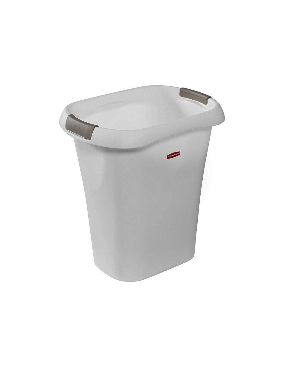 Bote de Basura Rubbermaid color Blanco Sin Tapa 5.25 Galones