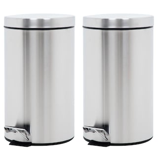 Foto 1 | Botes de Basura ColorHome COLORBIN12 color Gris 12L 2 Piezas