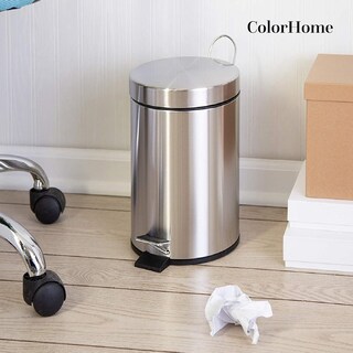 Foto 2 | Botes de Basura ColorHome COLORBIN12 color Gris 12L 2 Piezas