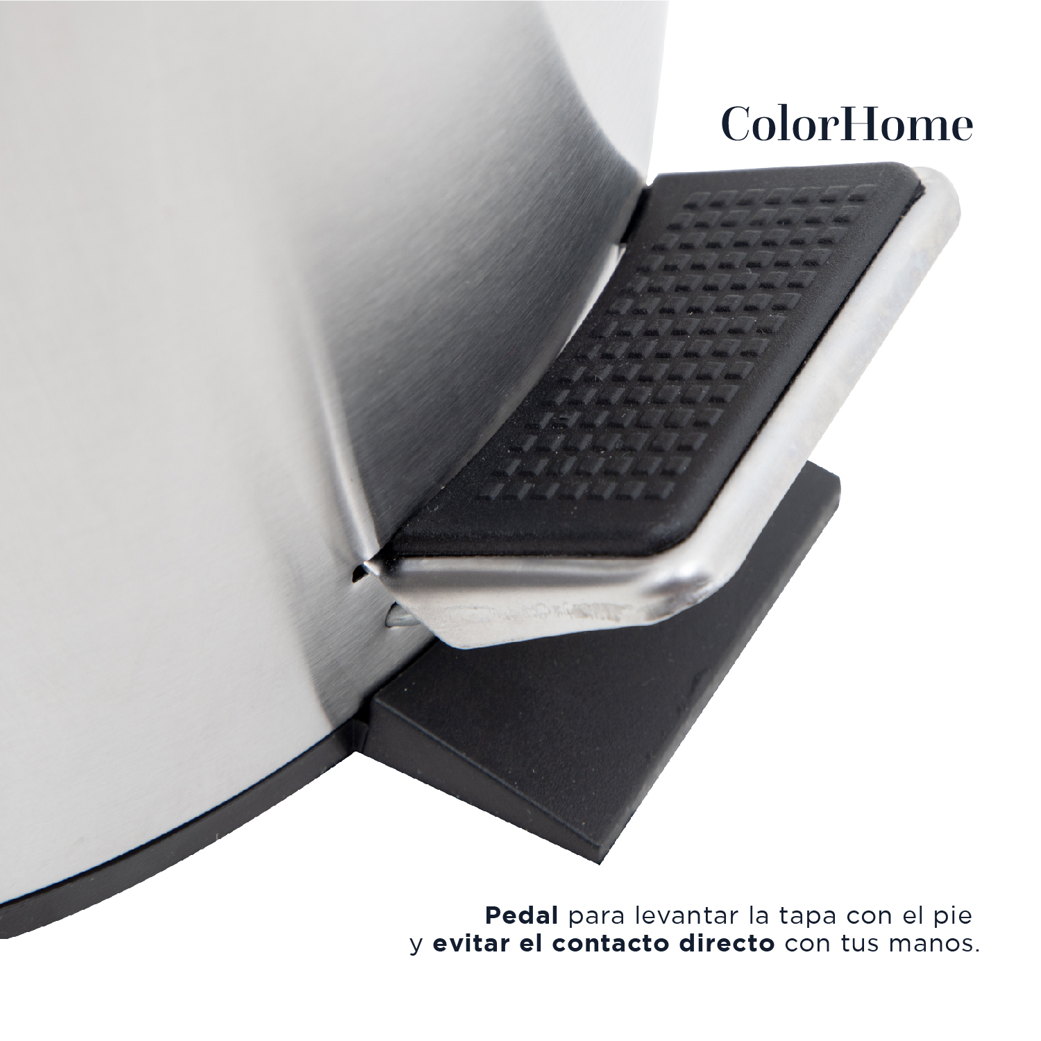 Foto 6 | Bote de Basura ColorHome COLORBIN7 color Gris 7L