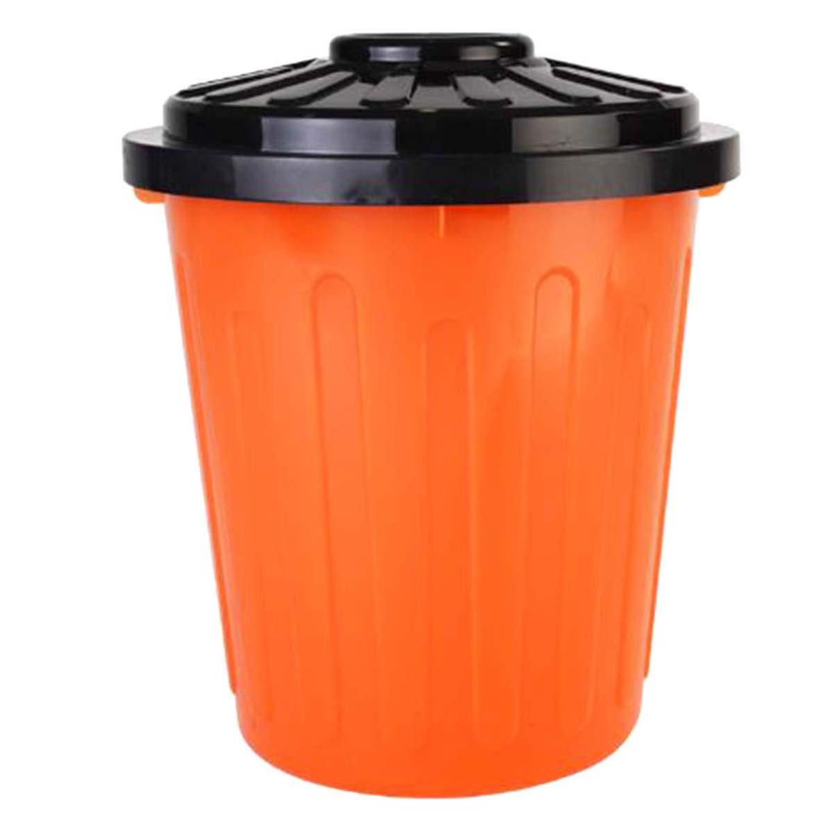 Bote de Basura Ecológico VentDepot Mxrgy-001 Naranja