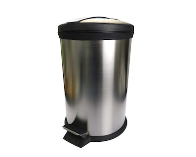 Foto 1 | Bote de Basura 12 l Good & Good M56-bb1202 Plateado