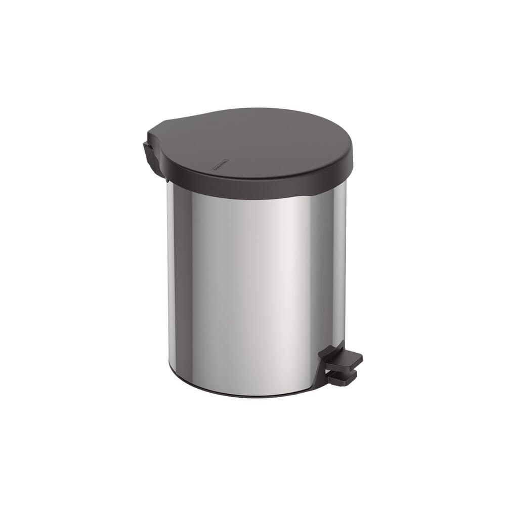 Bote De Basura De Acero Inox. Con Pedal Tramontina New 12 L