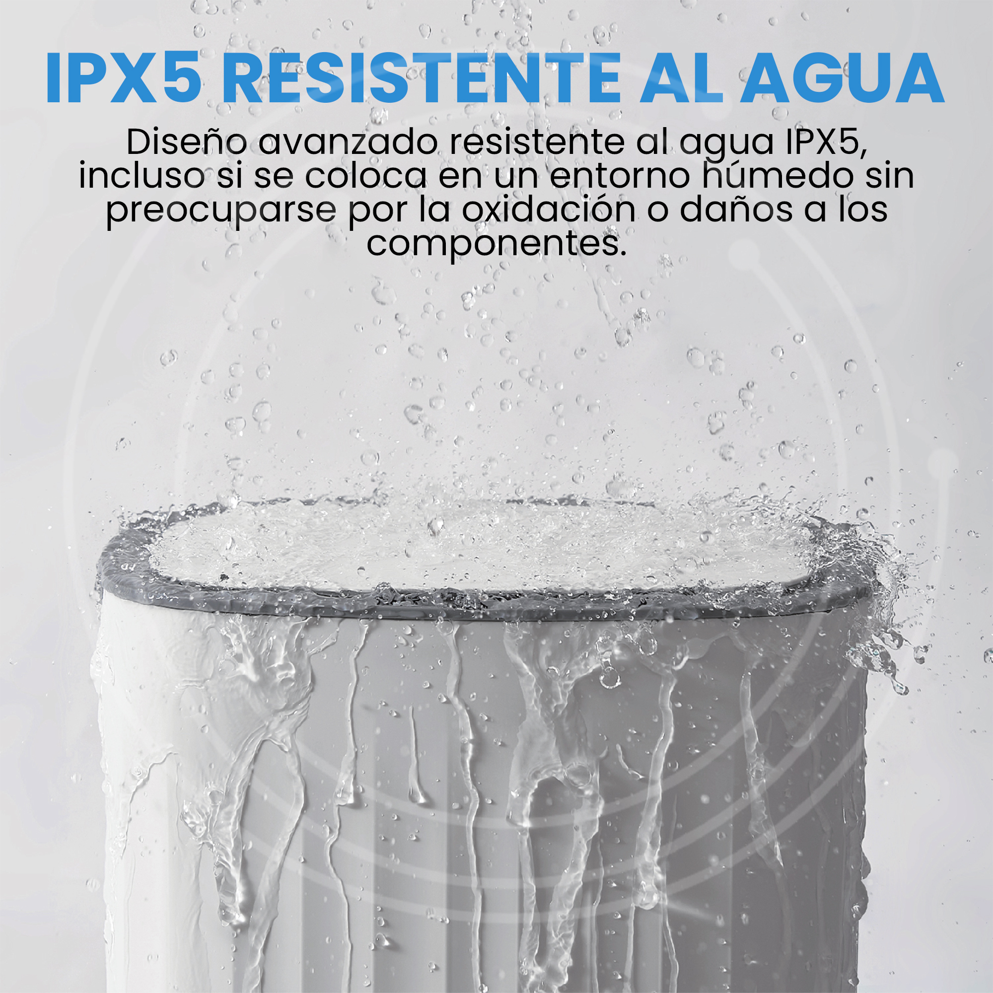 Foto 2 | Cesto de Basura Domotica Home Blanco con Sensor