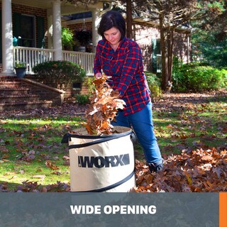 Foto 3 | Bolsa De Basura De Jardinería Worx Wa0030, 98 L, Plegable Para Jardín - Venta Internacional.